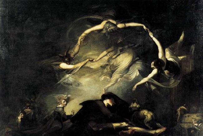Johann Heinrich Fuseli The Shepherd-s Dream Germany oil painting art